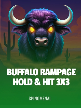 Buffalo Rampage: Hold & Hit 3x3 | Platzino